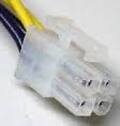 4 pin MiniFit Jr 5557-4 (molex 39-29-9042) female photo